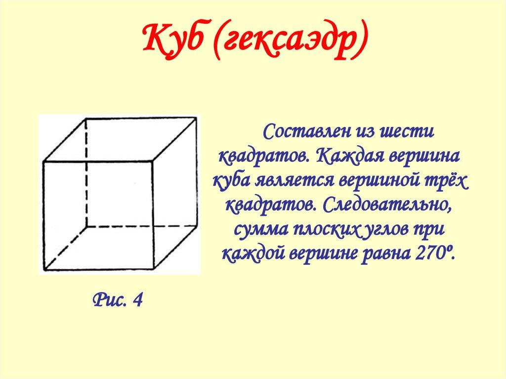 Куб (гексаэдр)
