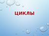 Циклы. Лекция 6