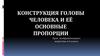 Портрет. Конструкция головы человека и её основные пропорции