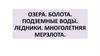 Озера. Болота. Подземные воды. Ледники. Многолетняя мерзлота