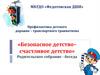 «Безопасное детство– счастливое детство»