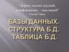 Базы данных