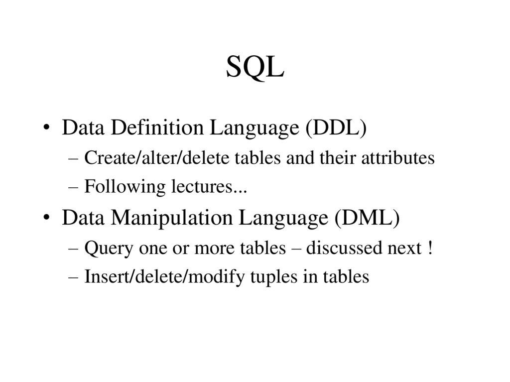 SQL