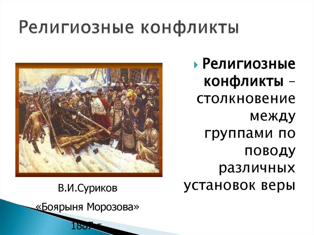 Религиозные конфликты