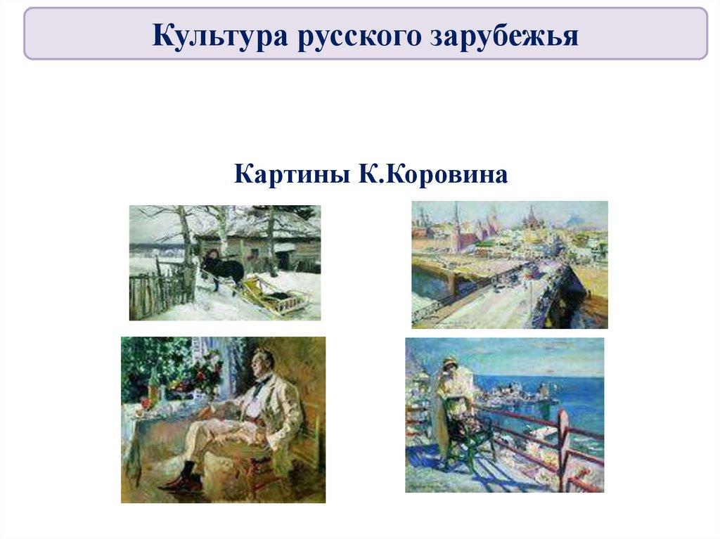 Картины К.Коровина