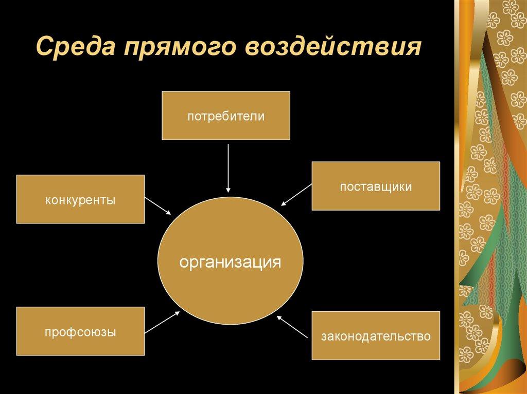 Среда прямого воздействия