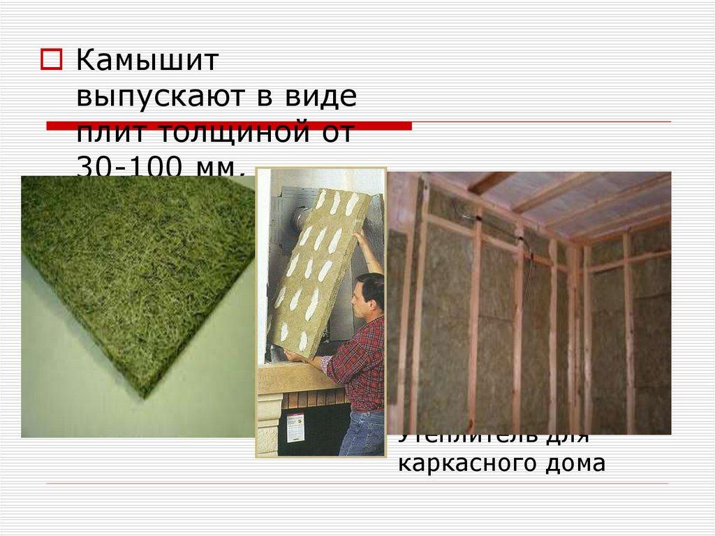 Утеплитель для каркасного дома