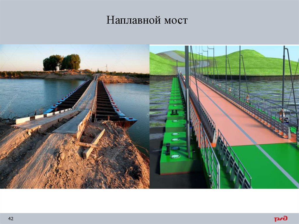 Наплавной мост