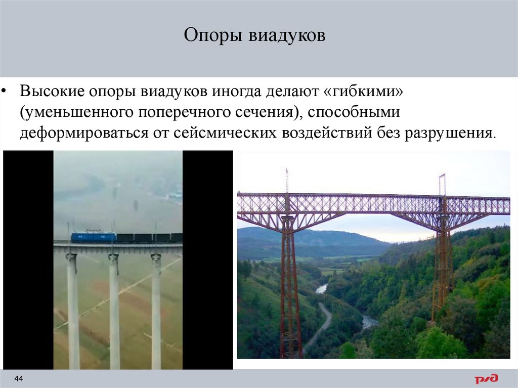 Опоры виадуков