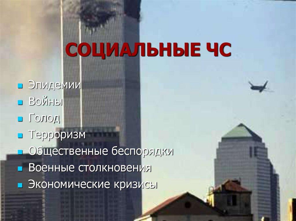 СОЦИАЛЬНЫЕ ЧС