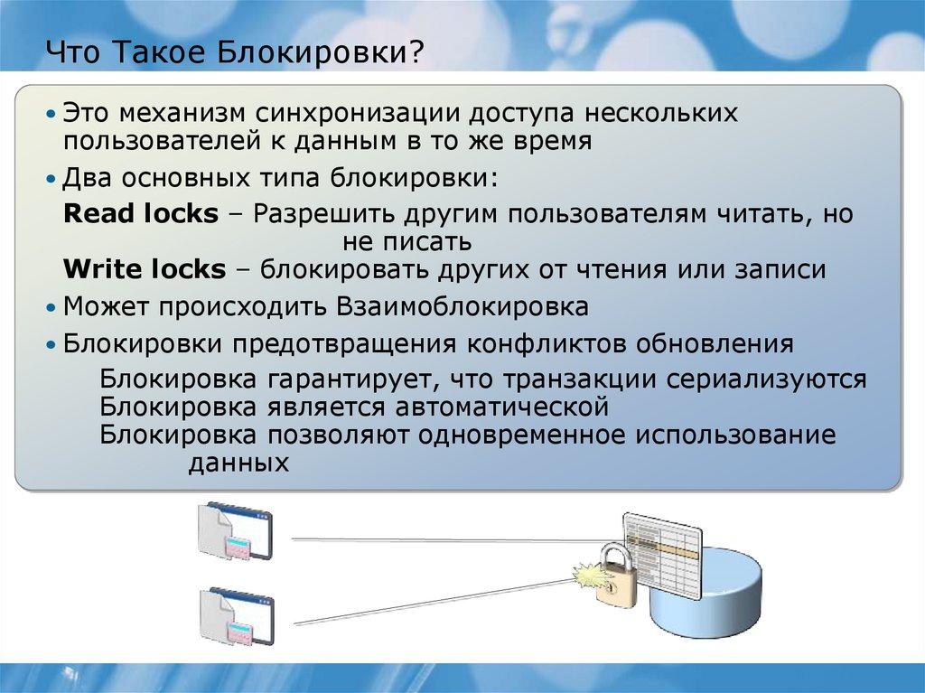 Что Такое Блокировки?