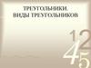 Треугольники. Виды треугольников