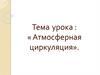 Атмосферная циркуляция
