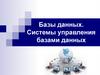 Базы данных. Системы управления базами данных