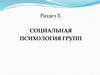 Проблема группы в социальной психологии. Тема 7