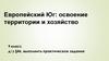 Европейский Юг: освоение территории и хозяйство. Знания об освоении территории и хозяйстве Европейского Юга